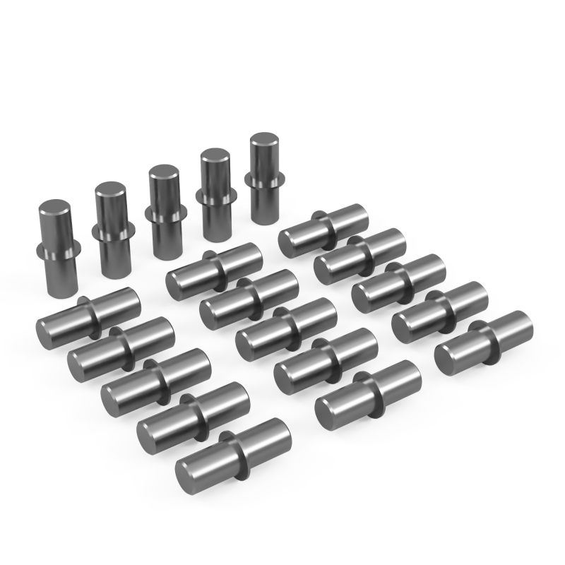 20 Pack Shelf Pins, 5 mm Metal Shelf Support Pegs