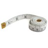 Dual Sided Measuring Tape 150cm White